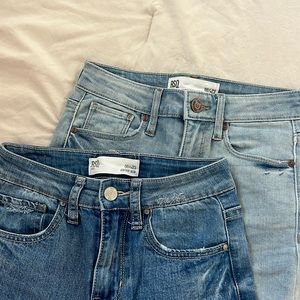 RSQ Jeans 2 pairs size 00 or 23 Lot
